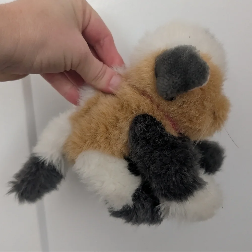 Kitty Kitty BABY Kittens 1995 Cute Plush Calico Cat Kitten Small Stuffed Animal - Picture 4 of 8